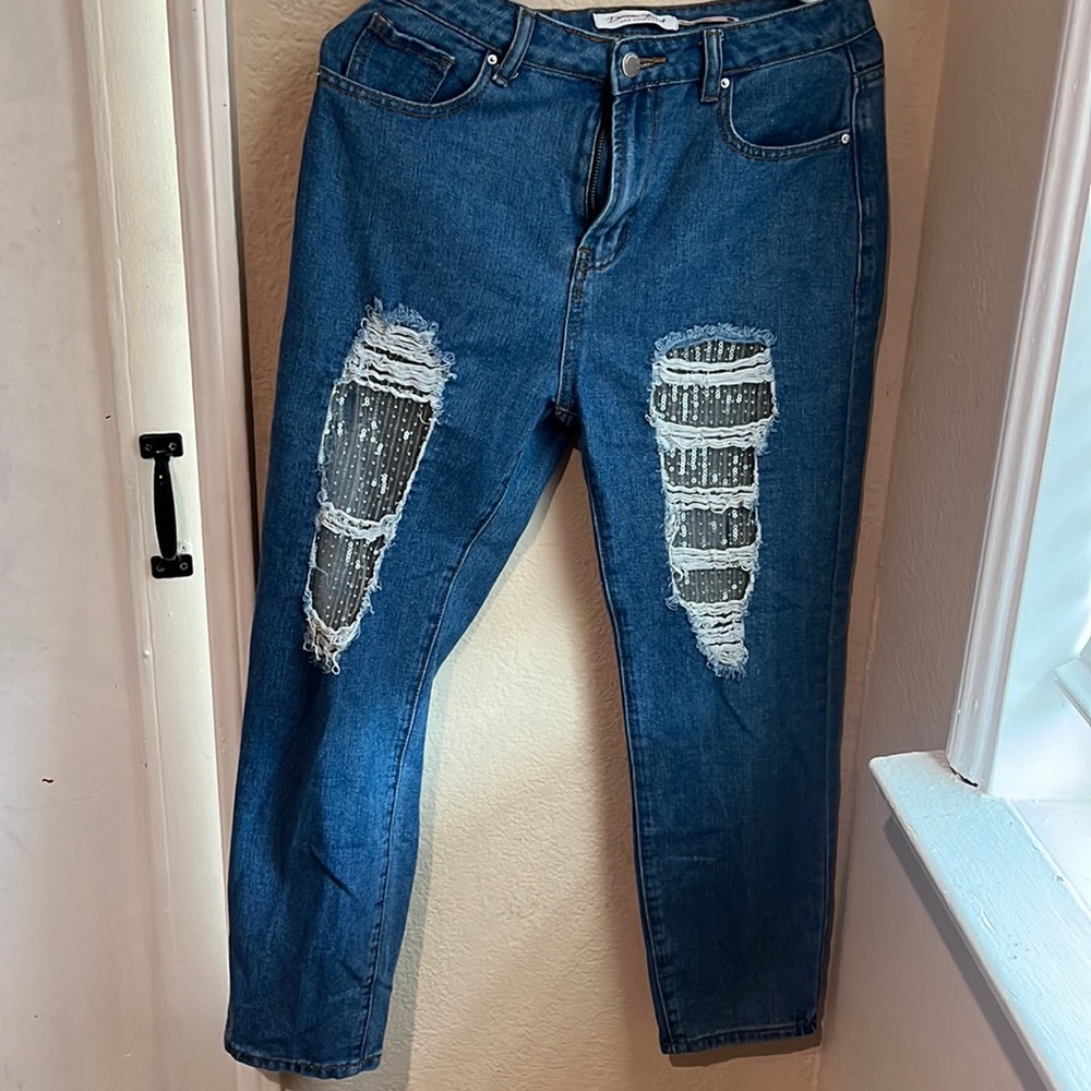 Blue denim